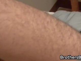 Brothers erotic b-yfriend gets shaft sucked