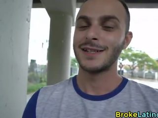 Straight Latino Picked Up And Fucked For Cash