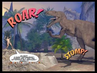 Cretaceous phallus 3d γκέι κομικ sci-fi xxx συνδετήρας ιστορία